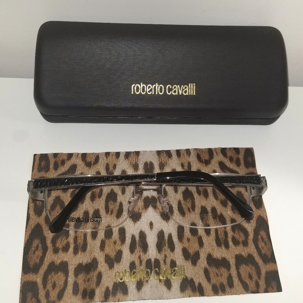 Roberto Cavalli eyewear frame Rotanev poshmark - Picture 5 of 8